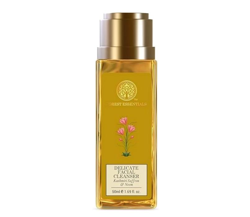 Forest Essentials Delikater Gesichtsreiniger mit Kaschmir-Safran & Neem 50ml