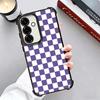 Retro Classic Chess Board Grid Soft Phone Case For Samsung A17 A27 A07 A37 A57 A16 A56 A15 A55 A14 A54 A13 A53 A26 A36 A25 A35 A
