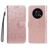 For Honor X30 5G/Honor Magic 4 Lite 5G/Honor X9 4G Leather Wallet Case Sunflower Imprinted Phone Cover