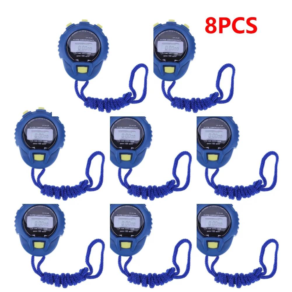 LCD Digitaler Timer Tragbare Handheld Sport Stoppuhr Digitales Display Fitness Timer Zähler Für Sport Stoppuhr Chronograph