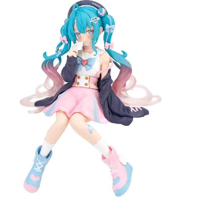 

14cm Hatsune Miku Figure 2026 New Sakura & Flower Wedding Ver. Anime Action Figure PVC Collectible Model Toy for Otaku Gift A no box