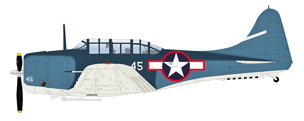 

HOBBY MASTER Dauntless White 45 1943 Finished Product 1/32 SBD-5 VB-16