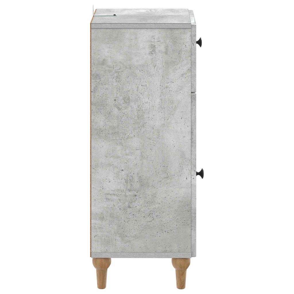 Bathroom Storage Cabinet ALKMAAR Concrete Grey