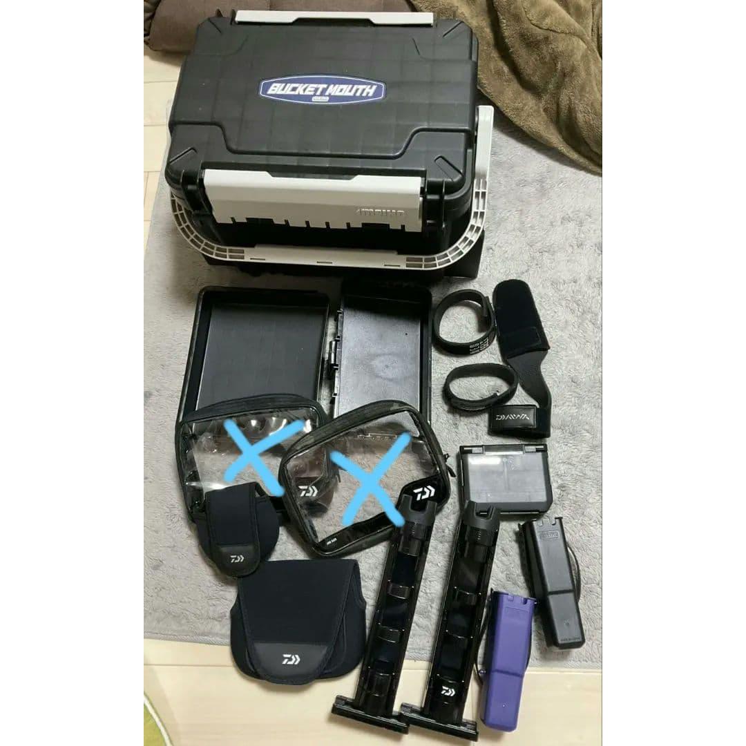 Used Daiwa Meihou Bucket Mouse 5000 Rod Holder Various Sets