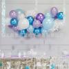 Christmas Venue Arrangement Balloon Set, Christmas Party Balloon Set Decoration, Snowflake Metal Balloon Set