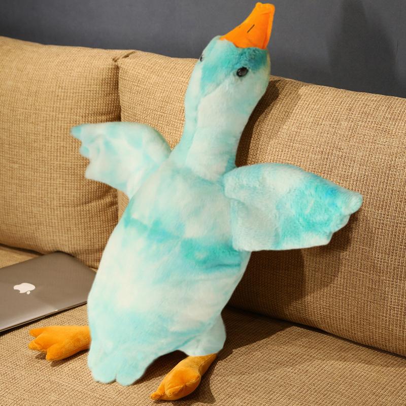 Weißes Riesengans Plüschtier Kuschel Stofftier Ente Kawaii Großes Schlafkissen Großes Weihnachtsgeschenk Für Kind Auto Sitz Dekoration