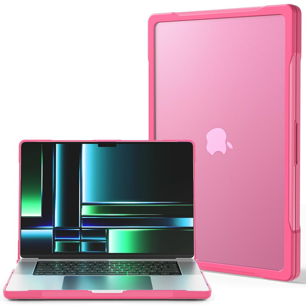 For MacBook Pro 14 Inch (2024) (2021) A2442/14 Inch (2023) A2779/A2918/A2992 (M1/M2/M3) PC+TPU Laptop Case