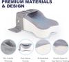Ortopedico Lento Ritorno Memory foam Ginocchio Gamba Cuscino Donne Incinte Sonno Laterale Cuscino Gamba a Clip Cuscino di Supporto Gamba Coscia
