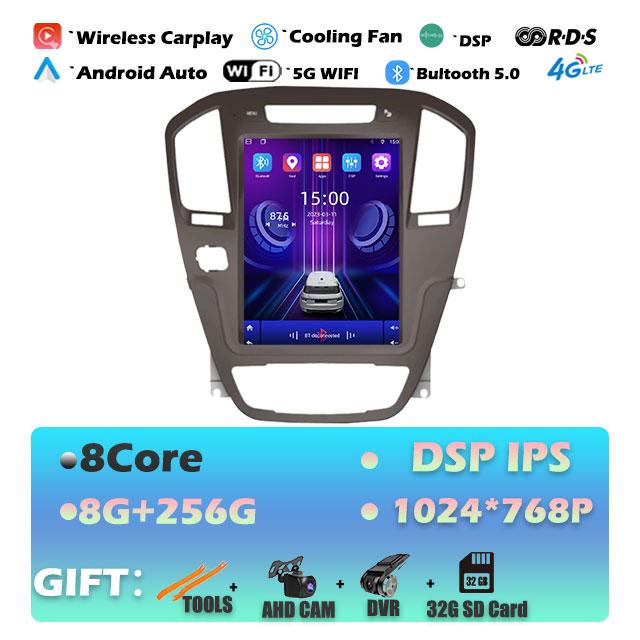 1024*768P For Opel InsigniaBuick Regal 2009-2013 Android 14 Car Radio Multimedia Video Player Navigaion Head Unit Stereo Audio