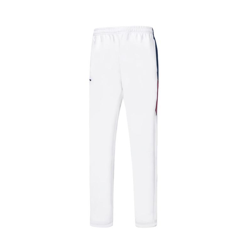 

Свободные повседневные брюки с логотипом Li Ning средней посадки, мужские низы белого цвета AKLTE55-3 5XL