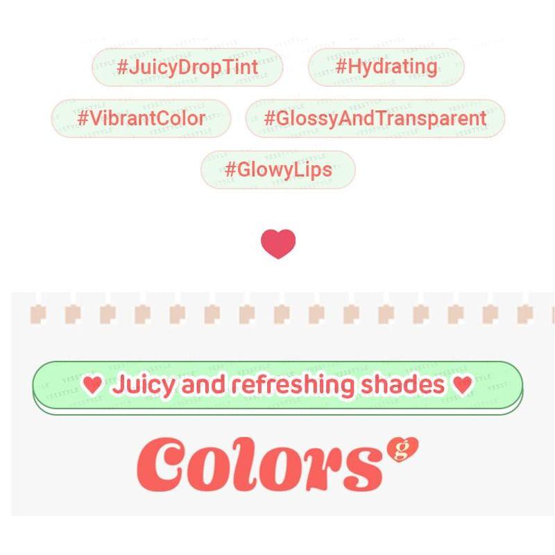 colorgram - Juicy Drop Tint - 8 Colors
