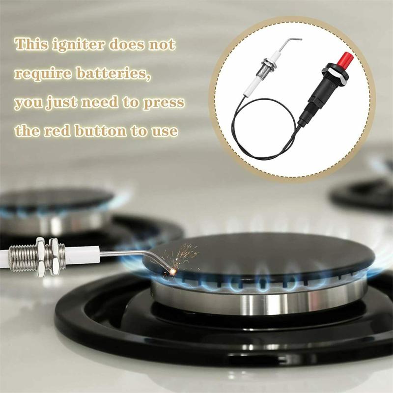 Propane Push Button Piezo Igniter Kit Universal Electronic Ignition