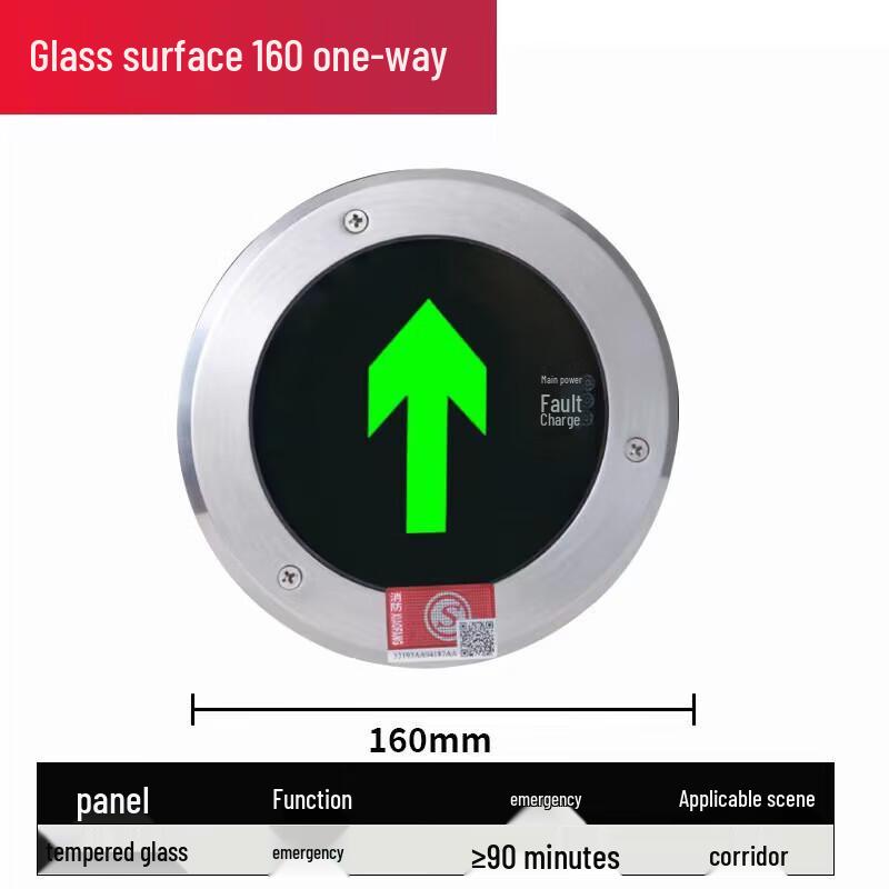 Cloud Smart Security Stainless Steel In-Ground Evacuation Indicator Light