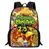 Zaino Anime Periferico My Singing Monster Borse Scolastiche da Uomo e da Donna