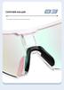Unisex Photochromic Cycling Sunglasses with Large Integrated Lens