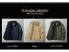 Men's Winter Lamb Wool Lined Casual Jacket - Warm, Middle-Aged Style, Plus Velvet Thickness