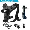 Motorcycle Helmet Strap Mount Cellphone Stand Holder For Camera Mobile Phone Support Live Cycling Record Camera Phone Bracket