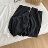 Korean Style Plus Size Plaid Wide-Leg Pants - Autumn Winter Elastic Waist High-Waisted Trousers for Women