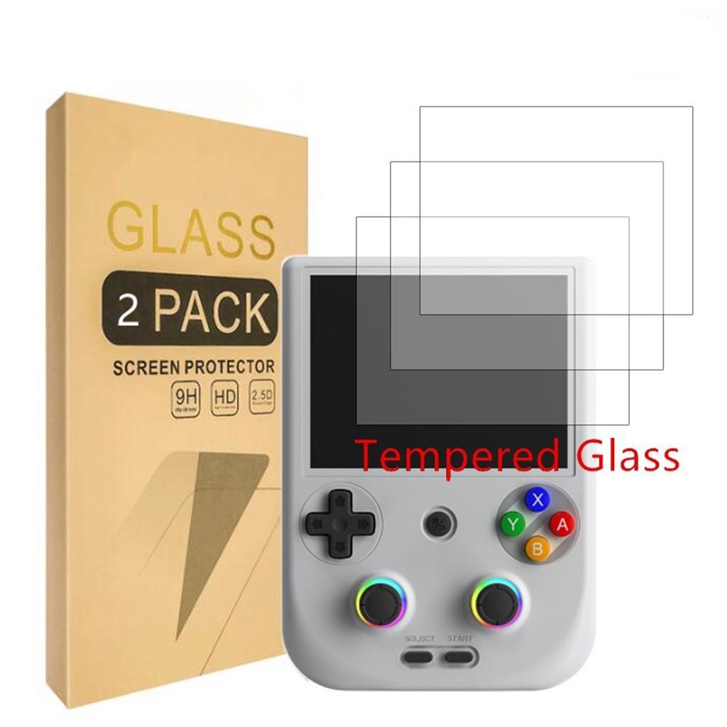 Easy Installation Screen Protector Film Scratchproof Full Screen Film for RG406V Game Console Tempered Glass Film