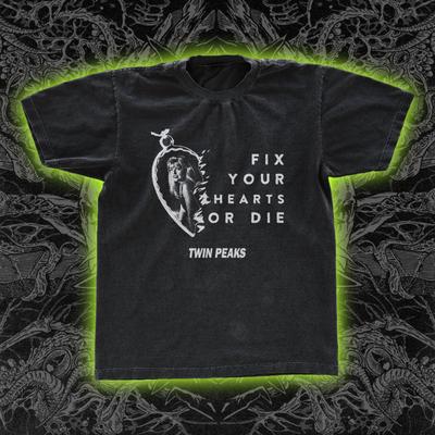 Naprawcie swoje serca albo umrzyjcie Twin Peaks Klasyczny T-shirt Nowe Kolekcje WiosnaLato Regularny Krój Casualowy Unisex Damski