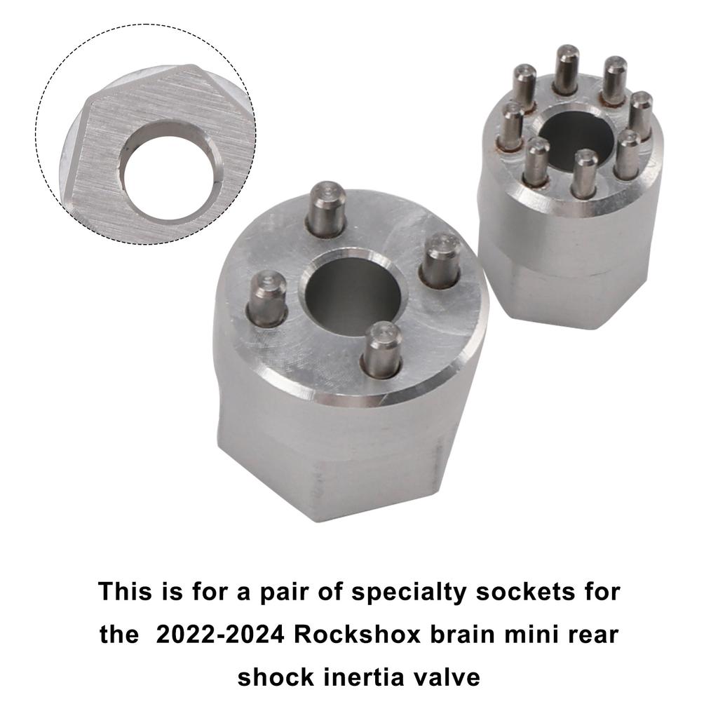 RockShox Brain Inertia Valve Tool 2022-2024–Socket Set for Specialized MINI Shock