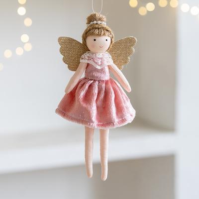 Christmas Angel Ornament Hanging Decor Soft Cloth Pendant