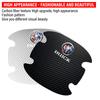 4PCS Car Door Handle Protection Sticker Emblem Car Decoration Styling For Buick Verano Velite Lesabre Riviera Avenir GL6 GL8 Envision Excelle