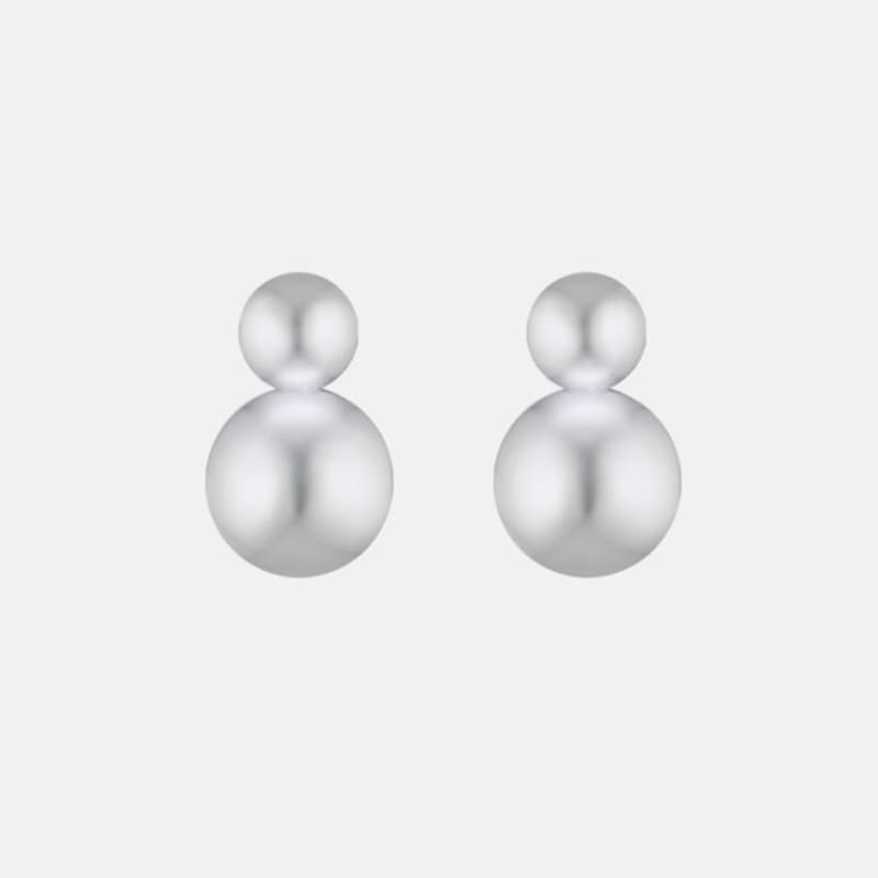 EIGHTMORE Duo glow silver925 earring (large)