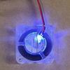 1 Stück 40x40x10MM 4010 DC 5V 0,11A Bürstenloser Lüfter – Mit blauer LED, Für Kühlkörperkühler & 3D-Drucker Kühlradiatorteile