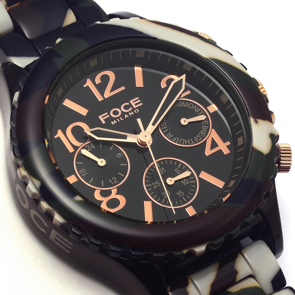 Poche 44Mm Camouflage Men'S Watch Fm7741Cm-Kh