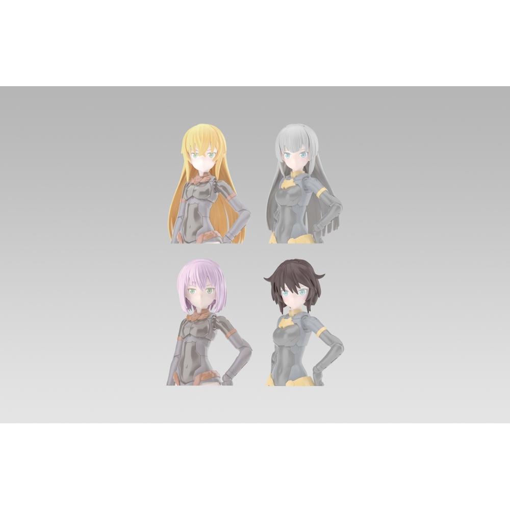 

BANDAI 30MS Option Hairstyle Parts Vol.4 Все 4 типа ВНУТРЕННЯЯ КОРОБКА