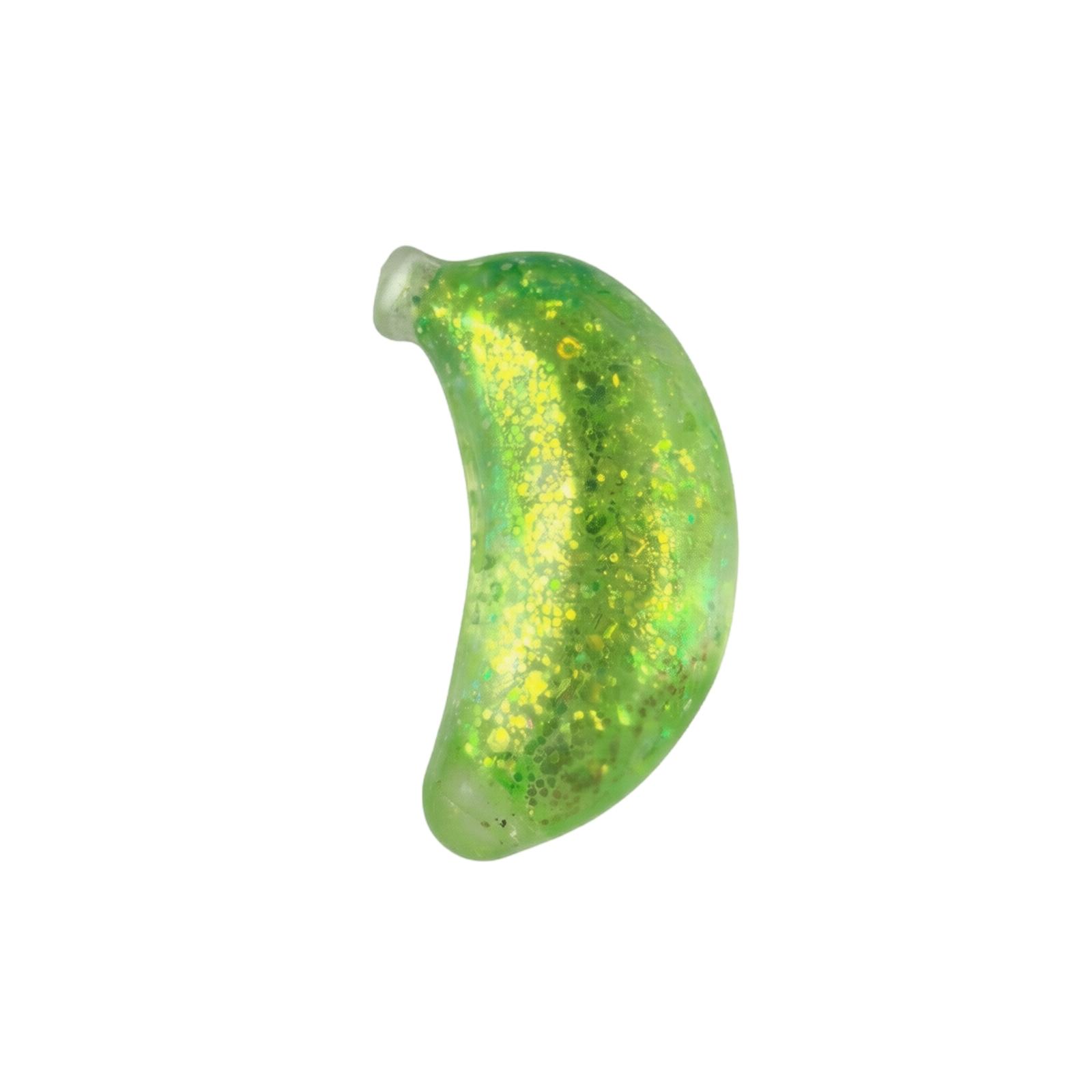 

Slow Rebound Banana Stress Relief Toy Soft Squishy Simulation Fruit Shape Sensory Decompression Toy for Hand Squeeze and Stress Reduction One Size зелений