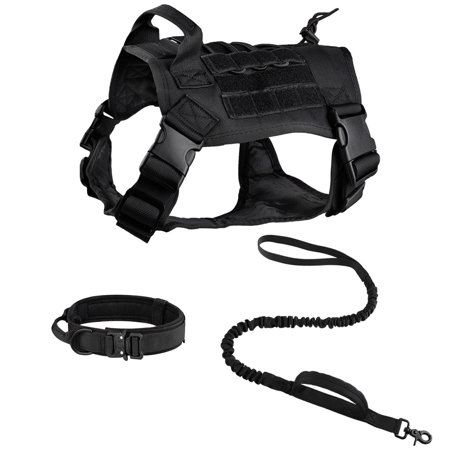 

Жилет для тактических собак Cross-Border Camouflage - нейлоновая шлейка для дрессировки средних и крупных собак L (23-35KG)