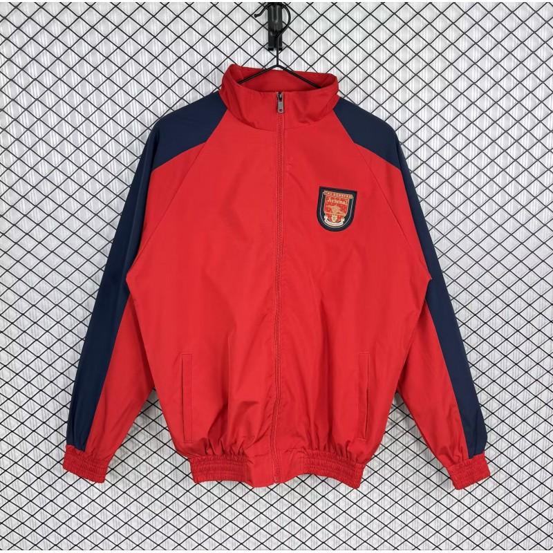 Maglia da Calcio Stile Vintage Giacca Sportiva Casual da Adulto Giacca a Vento Tutto