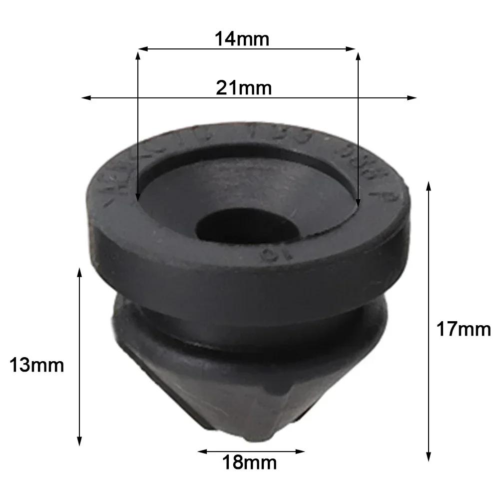 4Pcs Gummi Luftfilter Gehäuse Shell Tülle Motor Abdeckung Puffer Bush 07C133588 07C133588P Für A1 A3 Q3 Für GOLF Für PASSAT