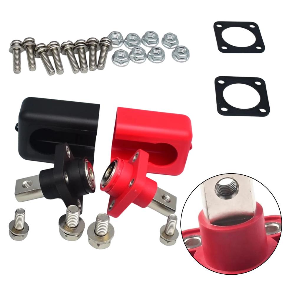 All Copper 200A Battery Terminal Post 2PCS Lithium Battery Connector for Automotive and Industrial Applications