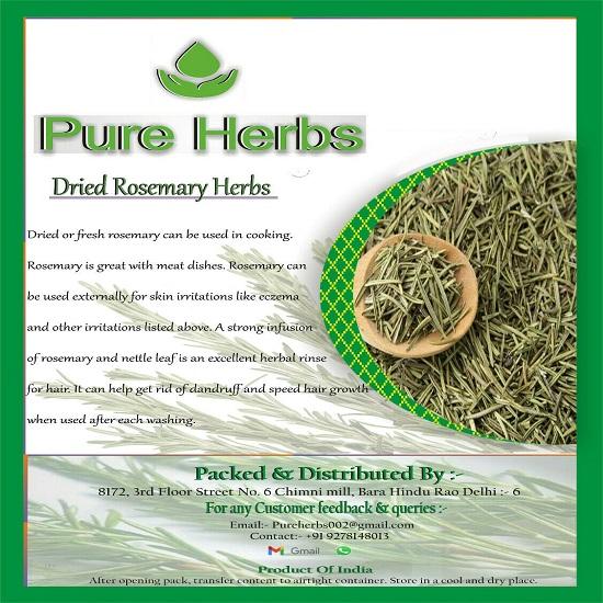 Pure Herbs Dried Roemary Herbs f937 ZG3.1