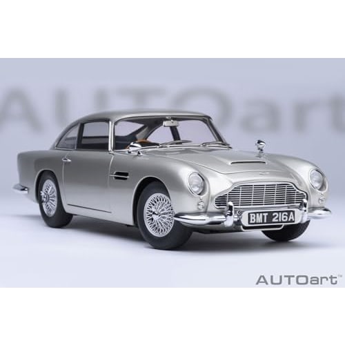 AUTOart 1/18 Scale Aston Martin DB5 "007/Goldfinger" Bond Car, Finished Model, 70296