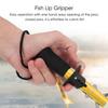 Fish Lip   Stainless Steel Fish Grip Holder Fishing Tool with Wrist Strap Fishing Gear Accessories