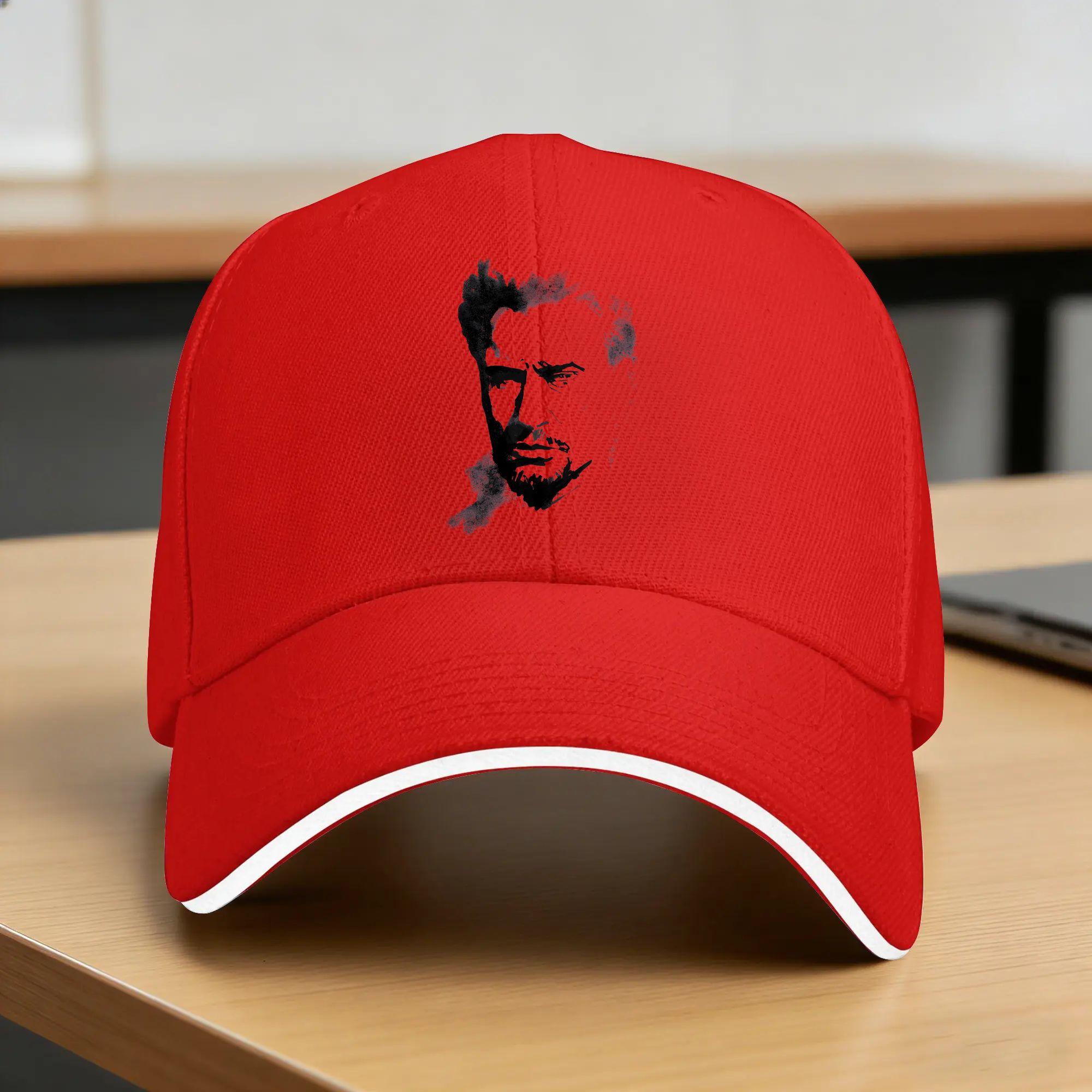 French Rock Legend JJohnny HHallyday Sun Baseball Cap Summer Unisex Adult Print Trucker Hat Hunting Camping Baseball Caps One Size