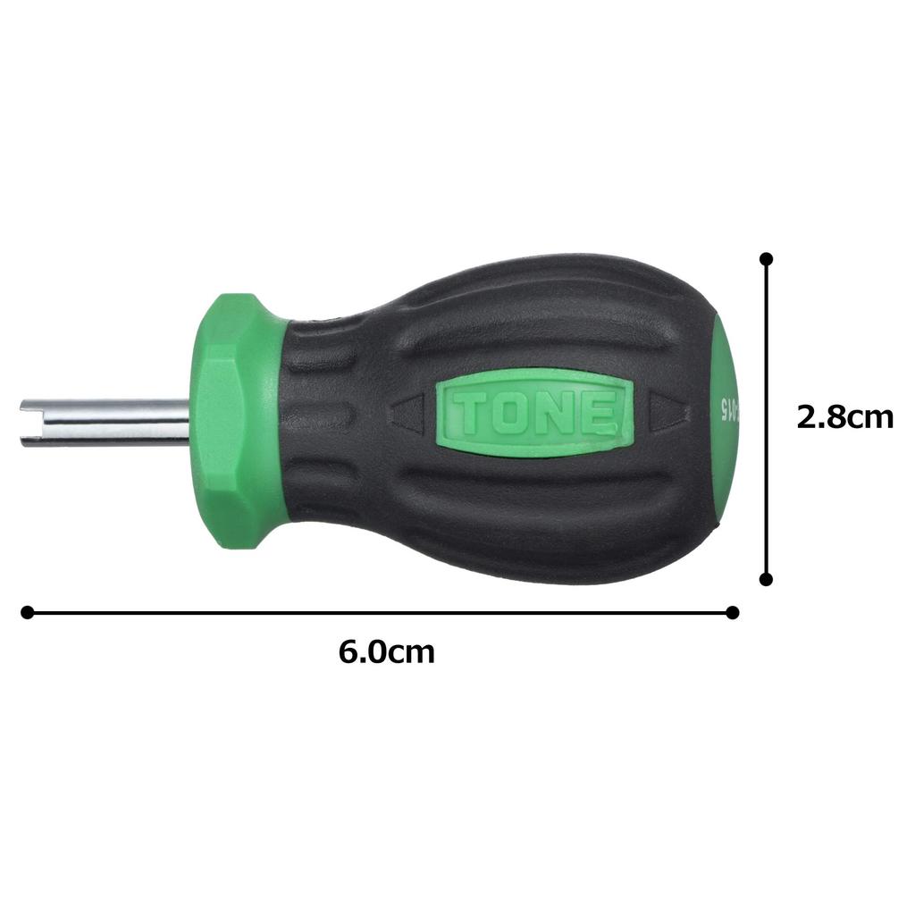 TONE Power Grip Valve Tool PGVT-15 Green for American style