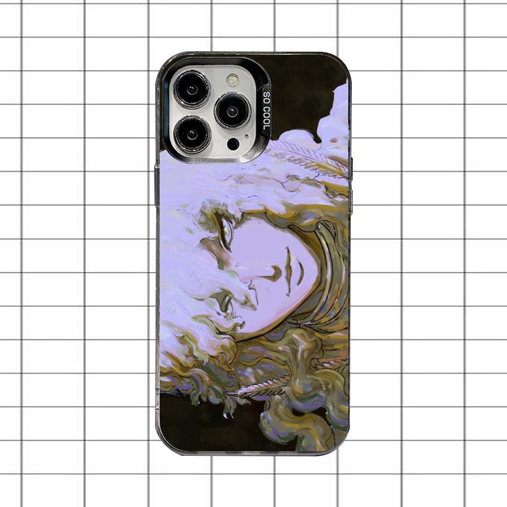 Griffith B-BerserkS Phone Case For iPhone 16,15,14,13,12,11,8,7,Pro,Max,Plus,Mini,XS,SE Anti Fall Black Matte Hard