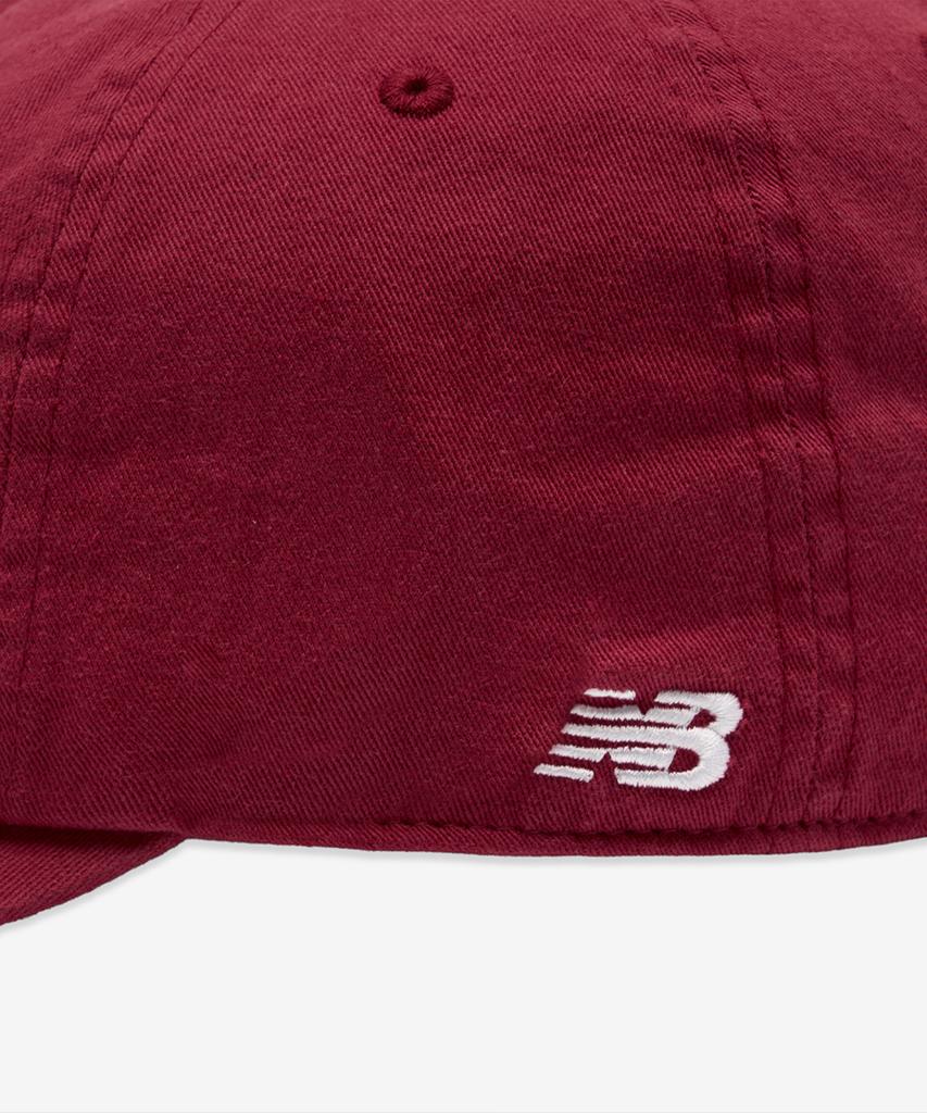 Nyuballanseu Nbgdgs1102 / Letter Logo Ball Cap (Red)