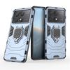 For Cover Xiaomi Poco F6 Pro Case For Poco F6 Pro Capas Phone Back Armor PC Bumper Ring Holder Magnetic Cover Poco F6 Pro Fundas