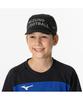 Mizuno Solar Cut Summer Heat Heat Junior Free P2MWB102 Cap, Protection, Shielding, Unisex, Black, Size,