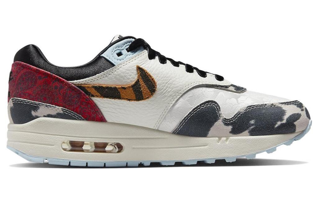 Nike Air Max 1 '87 'Great Indoors Tiger Swoosh Imprimé Vache' Femme FD0827-133