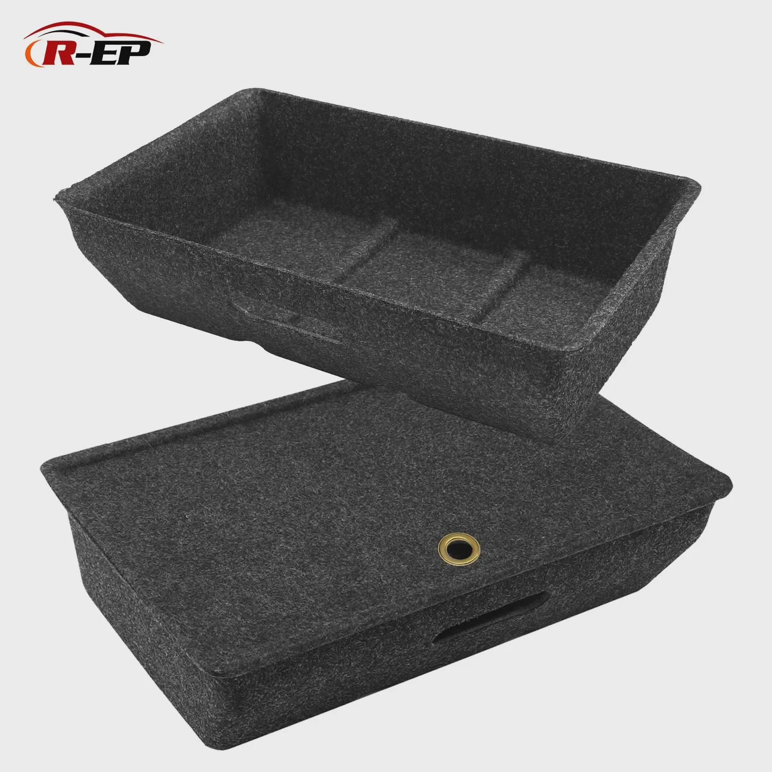 

Tesla Model Y Under-Seat Felt Storage Tray Box 240*375*105MM