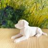 Labrador Retriever Statue, 3D Printed Realistic Sleeping Position Sausage Dog Ornament, Gift for Dog Lovers, Home Decor