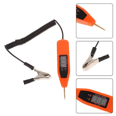 Mașină de sondă pentru electrician auto Instrumente pentru mașină 5V-32V stilou de testare a circuitului electric de mașină Detector de tensiune Dca Indicator de tensiune CA