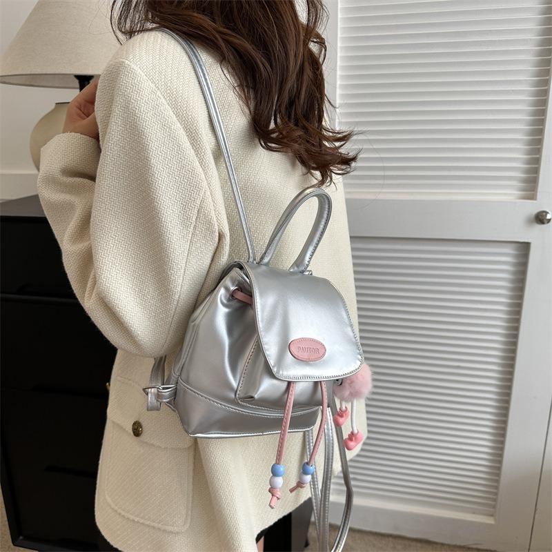Stylish and Simple Casual Bag Autumn and Winter Women's Commuter Texture Backpack Women's Bag Commuter Messenger Bag